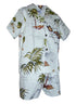 Hawaiian Islands Archipelago Boy's 2pc Hawaiian Cabana Set