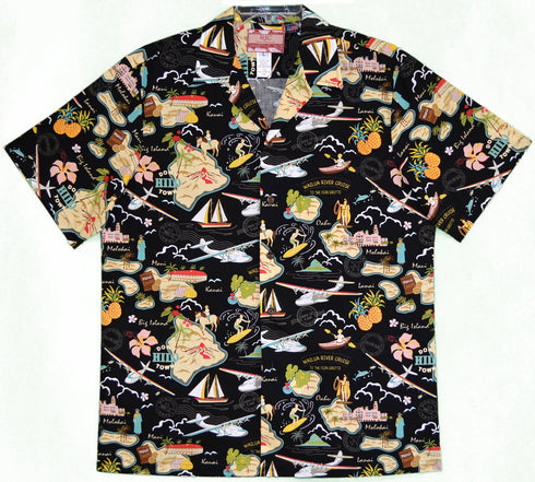 Hawaiian Vacation Islands Men's Hawaiian Shirt