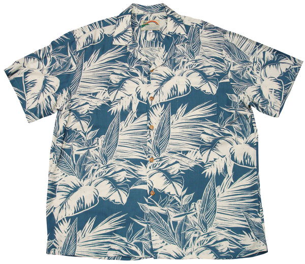 Paradise Found Men's Tropical Jungle Hawaiian Shirt