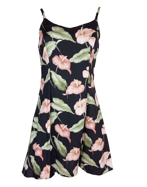 Anthurium Women's Princess Seam Flared Hawaiian Dress (Petite Size)