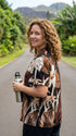 Oriental Watercolor Women's Hawaiian Camp Shirt – 100% Rayon, Made in Hawaii | RJC