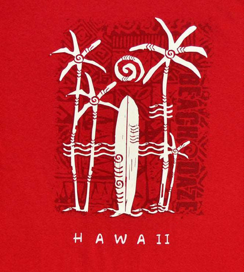 Beach Daze Screenprinted Hawaiian T-Shirt