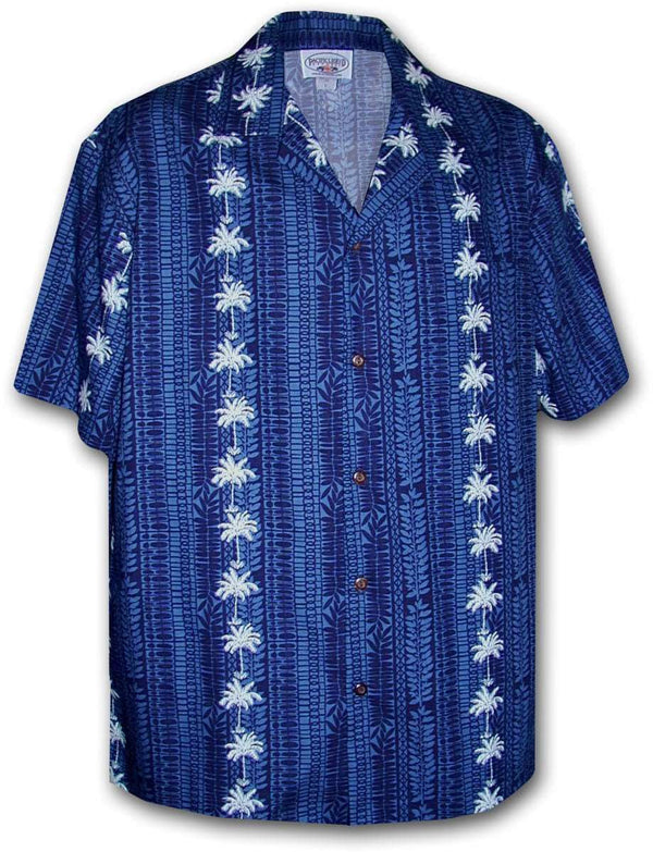 Coconut Tree Panel Boy's Hawaiian Shirt