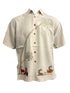 Bamboo Cay Santa Resting Embroidered Christmas Shirt