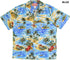 Surfing Coconut Island Men's Hawaiian Shirt