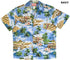 Woody Surfboard Island Men's Hawaiian Shirt