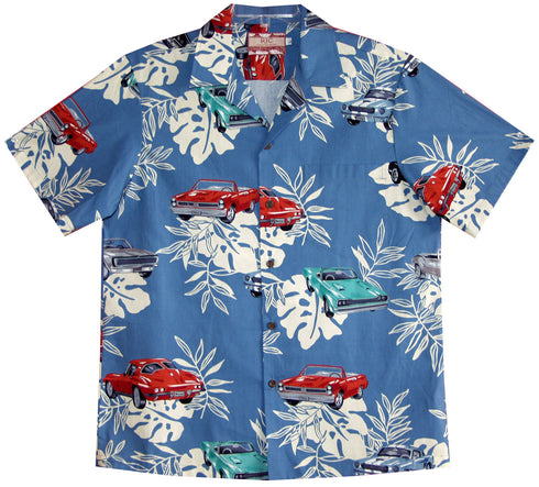 Muscle Cars Men's Hawaiian Shirt