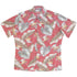 Aloha Leaves Reverse Print Hawaiian Cotton Mens Shirt