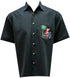 Christmas Bound via Motorcycle Bamboo Cay Embroidered Shirt