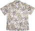Tropical Leaf Window View Men's Hawaiian Shirt