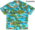 Pineapple Palm Island Men's Hawaiian Shirt