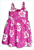 Summer Hibiscus Girl's Hawaiian Flared Dress