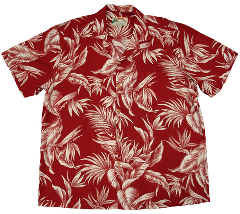 Paradise Found Men's Tropical Paradise Hawaiian Shirt