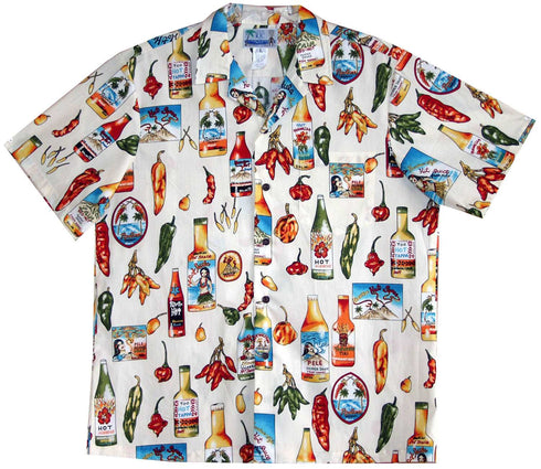 Chili Pepper Cook-Off Men's Hawaiian Shirt