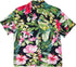 Parakeet Lush Garden Women's Hawaiian Camp Shirt – 100% Rayon, Made in Hawaii | RJC