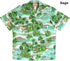 Pineapple Palm Island Men's Hawaiian Shirt