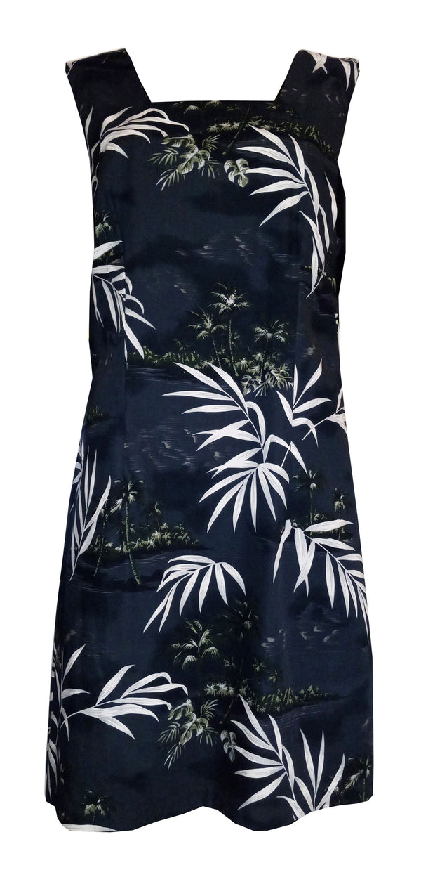 Bamboo Island Women's A-Line Hawaiian Short Tank Dress