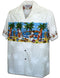 Snowmen Christmas Beach Party Men's Hawaiian Shirt