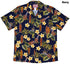 Plumeria Ukulele Surfboard Men's Hawaiian Shirt