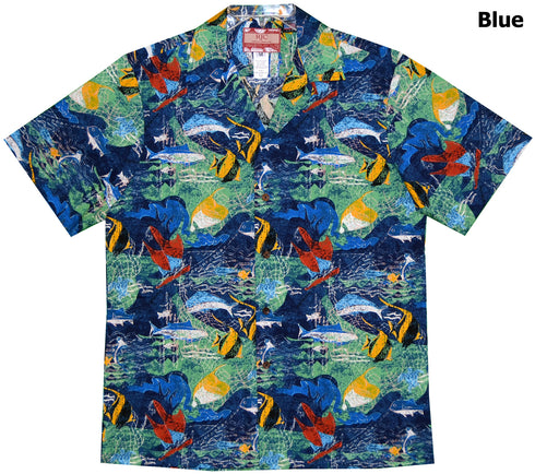 Tropical Fish Men's Hawaiian Shirt