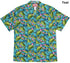 Green Honu Turtles Men's Hawaiian Shirt