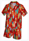 Honu Surfboard Art Boy's 2pc Hawaiian Cabana Set