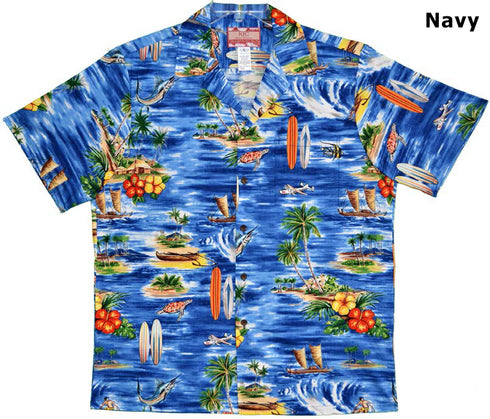 Island Pleasures Men's Hawaiian Shirt