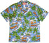 Outrigger Coconut Tree Men's Hawaiian Shirt
