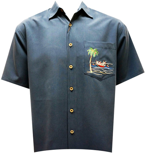 Bamboo Cay North Pole Flight Hawaiian Shirt