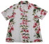 Plumeria Bamboo Panel Women's Hawaiian Camp Shirt – 100% Rayon, Made in Hawaii | RJC