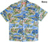 Ukulele Hibiscus Island Men's Hawaiian Shirt