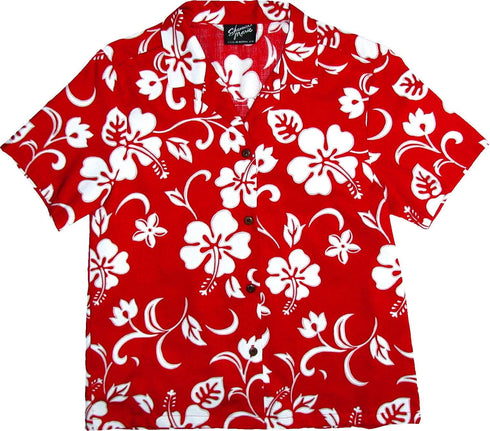 Classic Hibiscus Women's Hawaiian Camp Shirt