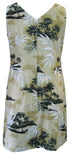 Bamboo Island Women's Sheath Hawaiian Short Tank Dress