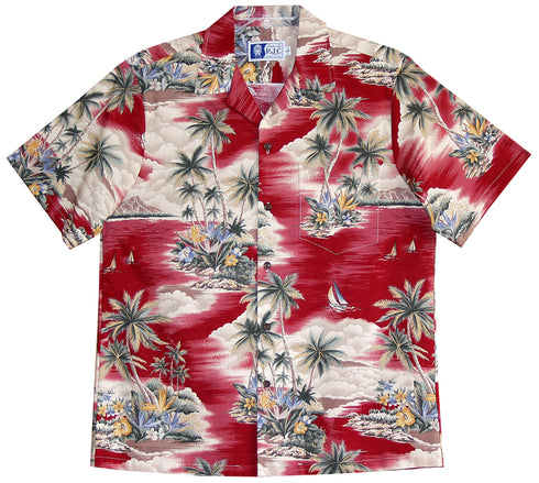 Hawaiian Dreamscape Men's Hawaiian Shirt
