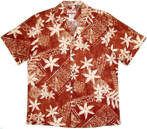 Tiare Tapa Heritage Men's Hawaiian Shirt