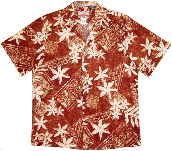 Tiare Tapa Heritage Men's Hawaiian Shirt