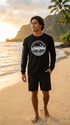 Surfers Hawaii Island Long Sleeve Tee Shirt – 100% Cotton, Screen Printed in Hawaii | RJC