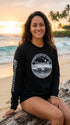 Surfers Hawaii Island Long Sleeve Tee Shirt – 100% Cotton, Screen Printed in Hawaii | RJC