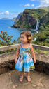 Paradise Island Surf Infant & Toddler Girl's Hawaiian Smocked Dress