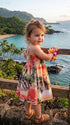 Paradise Island Surf Infant & Toddler Girl's Hawaiian Smocked Dress