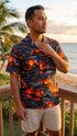Kilauea Big Island Volcano Men's Hawaiian Shirt