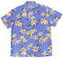 Paradise Found Men's Star Orchid Tom Selleck Magnum PI Hawaiian Shirt