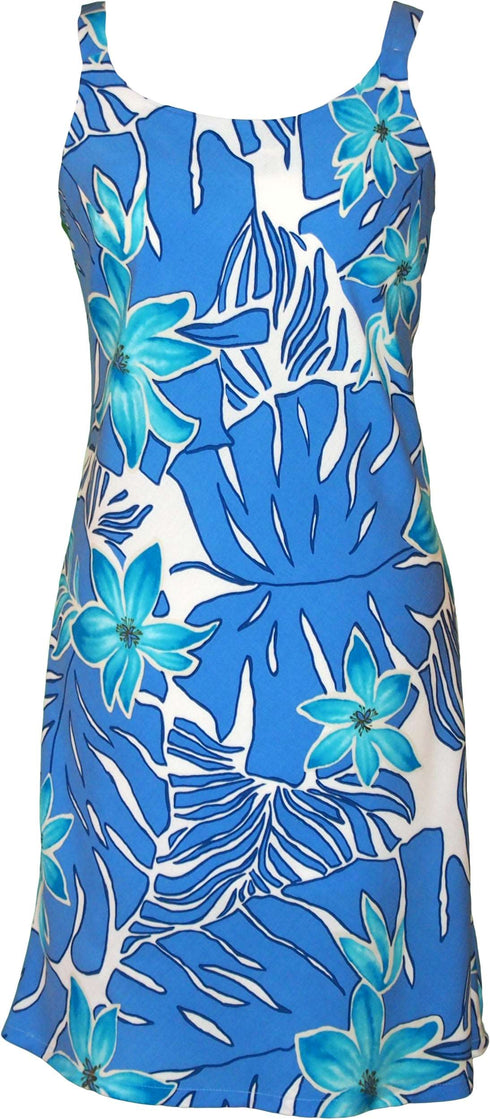 Big Bold Beautiful Women's Bias Cut Slimming Hawaiian Dress