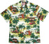 Beach Shack Woody Surfboard Men's Hawaiian Shirt