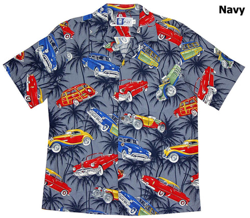 Antique Automobiles Men's Hawaiian Shirt