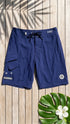 HIC Hawaiian Island Creations Men's Generals 8-Way Stretch Boardshorts – Quick Dry, SPF 50, Surf Board Shorts