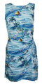Islanders Women's Mock Wrap Hawaiian Sarong Dress