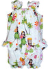 Hula Girl Dance Girl's 2pc Hawaiian Cabana Set