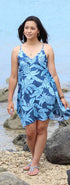 Hala Pineapples Hawaiian Scarf Hem Dress