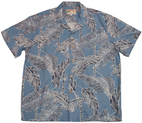 Paradise Found Men's Tree Tops Hawaiian Shirt
